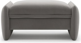 Sötétszürke bársony lábtartó Georgia – Micadoni