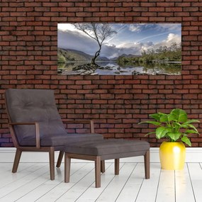 Folyó a fa mögött képe (120x50 cm)