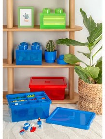 Piros műanyag gyerek tárolódoboz 25x25x18 cm – LEGO®