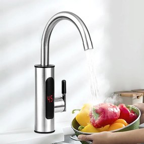 Elektromos vízmelegítő csaptelep alsó csatlakozással