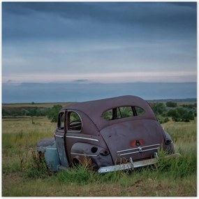 Poszterek 30x30 Rozsdás autó