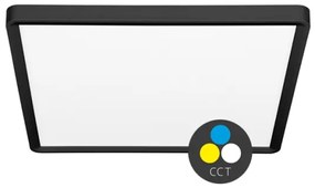 Ecolite W008S-CCT/32W/CR - LED Mennyezeti lámpa TERY LED/32W/230V IP40 fekete