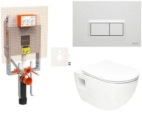 Falra szerelhető WC garnitúra SAT Project SIKOVZSATPRO51600
