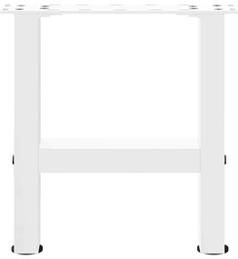 2 db fehér dohányzóasztal láb 30 x (30-31) cm acél