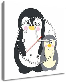 Gario Órás falikép Pingvinek Méret: 40 x 40 cm