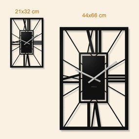 DUBLEZ | Római számokkal ellátott óra - Arch Deco
