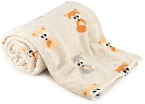4Home Soft Dreams Little Fox pléd, 150 x 200 cm