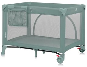 Lionelo - Utazóágy LAURA zsályazöld