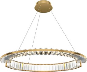 Maytoni modern függeszték krone sárgaréz átlátszó myp097pl-l36bs3k1