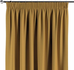 Függöny ráncoló szalaggal 1 db 130x245cm sárga