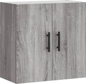 vidaXL szürke sonoma színű szerelt fa faliszekrény 60 x 31 x 60 cm