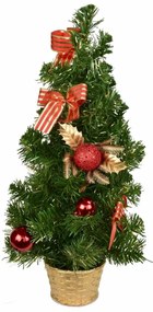 Caronia karácsonyi díszített fa, 45 cm