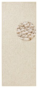 Krémszínű futószőnyeg 80x200 cm Wolly – BT Carpet
