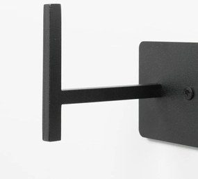 Fekete fém fali fogas Chapman – Spinder Design