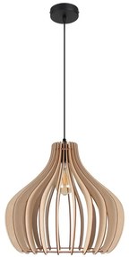 Csillár zsinóron WILL 1xE27/60W/230V fekete