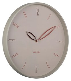Karlsson 6012WG design falióra bézs, 40 cm átmérővel