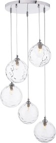Dar Lighting modern függeszték federico csiszolt króm darfed0550-12