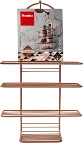 Copper fürdőszobai függőpolc - Metaltex