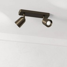 Eglo 901949 - CAMALDOLI spotlámpa 2xGU10/10W/230V bronz színű