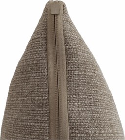 Sarokülőgarnitúra, barna/bézs, jobbos kivitel, AMARETO NEW