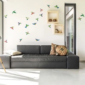 Ablakmatrica szett 20 db-os 40x60 cm Hummingbirds – Ambiance