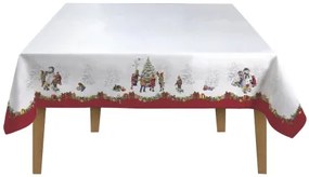 Asztalterítő 145x180cm, 100% pamut, Christmas Round Dance