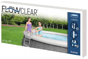 Bestway Flowclear 2 fokos medencelétra 84 cm