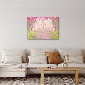 Kép - Utazás a rózsaszín királyságba (70x50 cm)