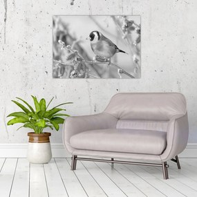 Kép - Egy madár télen (70x50 cm)