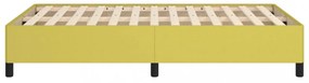 zöld szövet ágykeret matrac nélkül 120x200 cm