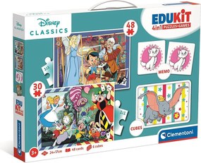 Disney Classics Magical 4 az 1-ben játékgyűjtemény Clementoni