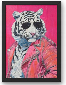 Pop Art Tigris szemüveges poszter 50x70 cm