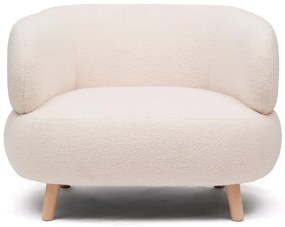 Bézs buklé fotel Luisa – Kave Home