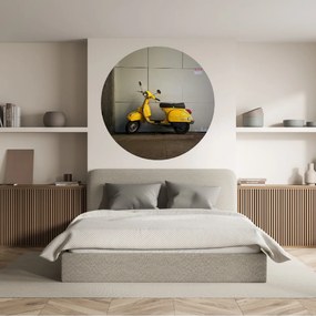 PIPPER. Textil kör alakú falmatrica "Vespa" Méret: 120cm