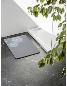 Szürke kovaföld fürdőszobai kilépő 39x60 cm Astera – Wenko