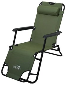 Compass Összecsukható állítható szék zöld/fekete CP0182