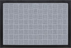 Lábtörlő Ajtó Alá 40X60 Külső Szürke 3D Belső Gumi