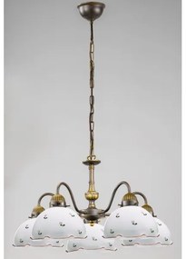 Kolarz 731.85.70 - Csillár láncon NONNA 5xE27/75W/230V