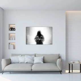 Kép - Egy szerzetes egy kolostorban (90x60 cm)