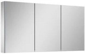 AREZZO design Tükrös szekrény BASIC 120,3 ajtó