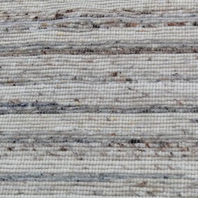 Vastag gyapjú szőnyeg Rustic 130x186 kézi és gépi szövésű gyapjú szőnyeg