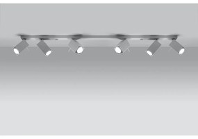 Toscana 6L fehér mennyezeti lámpa - Nice Lamps