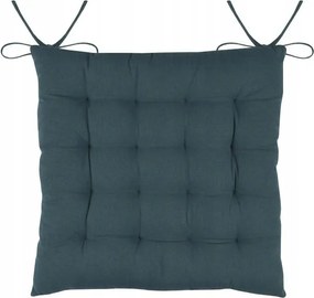 Duo székpárna 38x38 kobalt pamut steppelt ülés