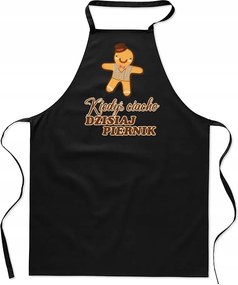 Konyhai Kötény fekete Születésnapra Sütemény Ajándék FA_719_cz