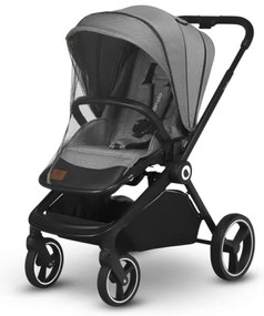 Lionelo - MIKA 2 az 1-ben kombinált babakocsi Grey Stone