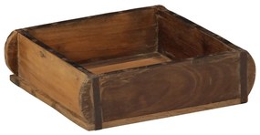 Tálcák 4 db 31x29x10 cm Tömbfa Újrahasznosított