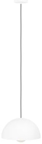 Eglo 901135 - Csillár zsinóron GAETANO 1xE27/40W/230V átm. 30 cm fehér