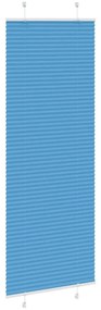 pliszírozott redőny kék 80x200 cm szövetszélesség 79,4 cm