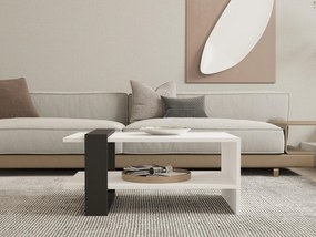 Dohányzóasztal Falck (antracit + fehér). 1089512