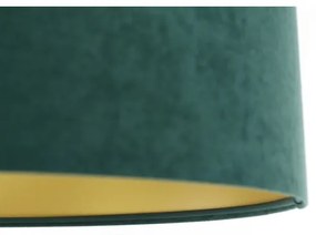 Csillár zsinóron SWING 1xE27/60W/230V zöld/arany